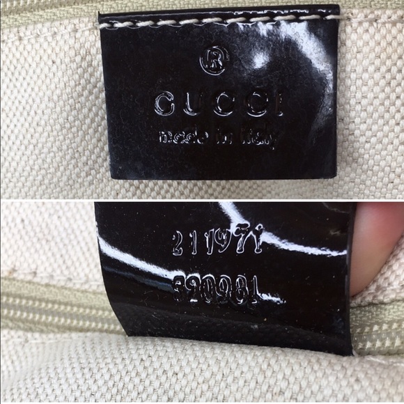 Authentic Gucci brown monogram canvas tote ribbon accents - Picture 12 of 16